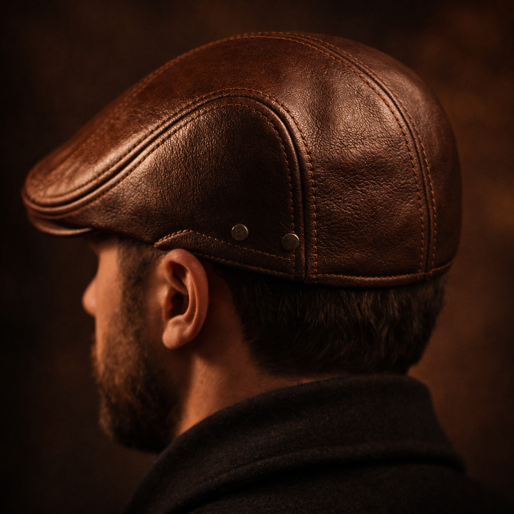Baron Premium Genuine Leather Hat - Timeless Style & Superior Craftsmanship