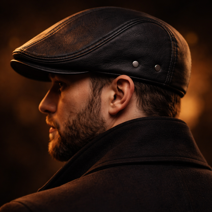 Baron Premium Genuine Leather Hat - Timeless Style & Superior Craftsmanship
