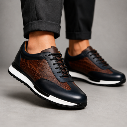 Charles Leather Sneakers – Premium Leather, All-Day Comfort