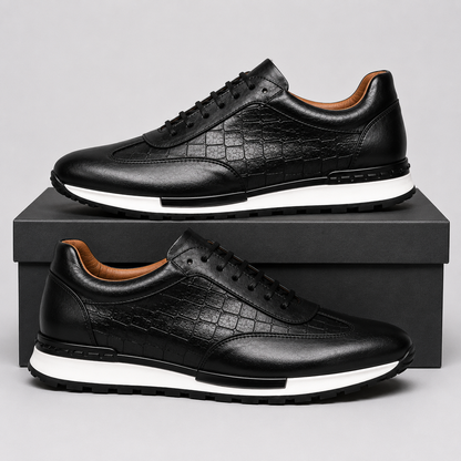 Charles Leather Sneakers – Premium Leather, All-Day Comfort