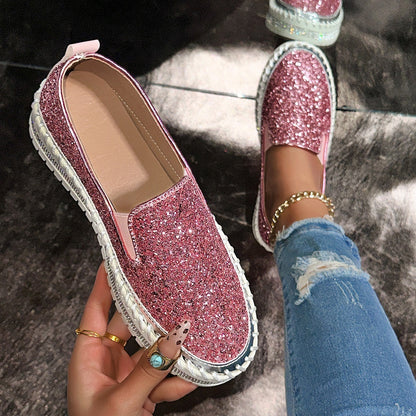 Women's Casual Slip-On Shoes - Effortless Comfort for All-Day Wear
