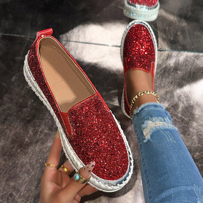 Women's Casual Slip-On Shoes - Effortless Comfort for All-Day Wear